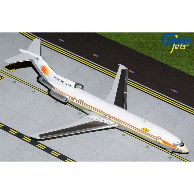 Gemini Jets National Airlines B727-200 Sun King 1:200 Diecast Model Aircraft - G2NAL1060