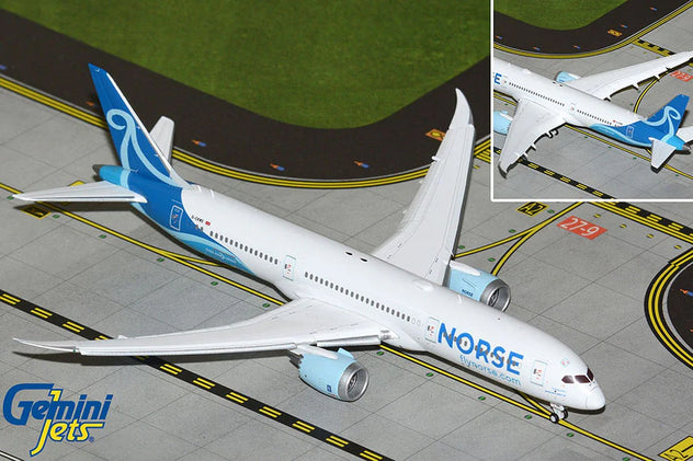 Gemini Jets Norse Atlantic UK Boeing 787-9 1:400 Diecast Model Aircraft G-CKWS - GJUBT2373F