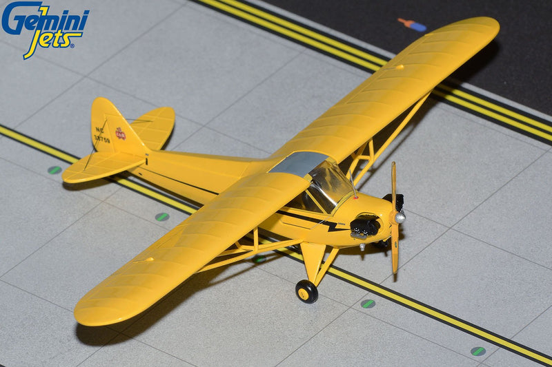 Gemini Jets Piper J-3 Cub Diecast - NC38759 - 1/72