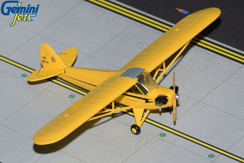 Gemini Jets Piper J-3 Cub Diecast - NC38759 - 1/72