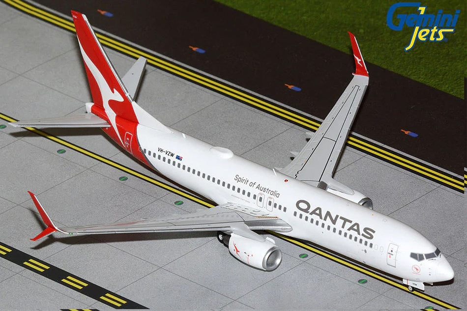 Gemini Jets Qantas Boeing B737-800S Diecast - VH-VZW - 1/200 - G2QFA1432
