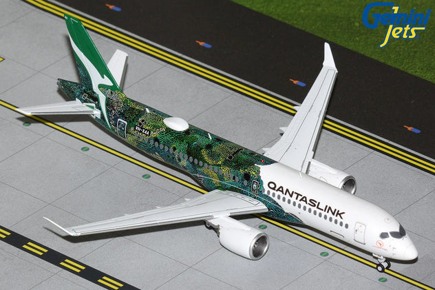 Gemini Jets QantasLink Airbus A220-300 1:200 Diecast Model Aircraft VH-X4A G2QFA1319