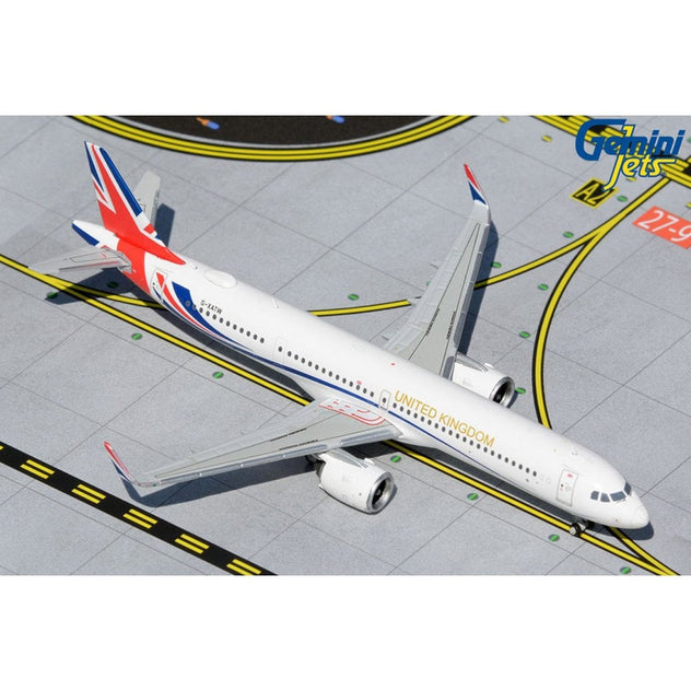 Gemini Jets RAF Airbus A321 Neo 'G-AXTW' 1:400 Diecast Model Aircraft - GMRAF111