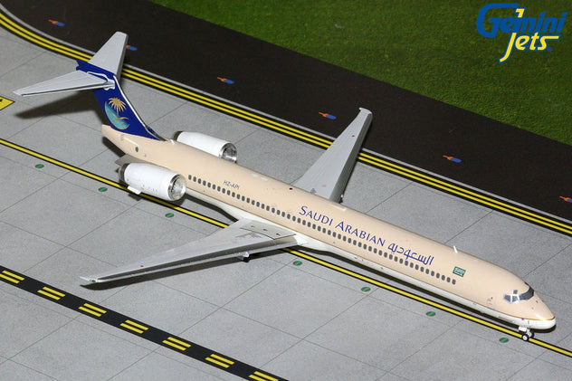 Gemini Jets Saudi Arabian Airlines MD-90 1/200 Diecast Model Aircraft - HZ-API - G2SVA1333