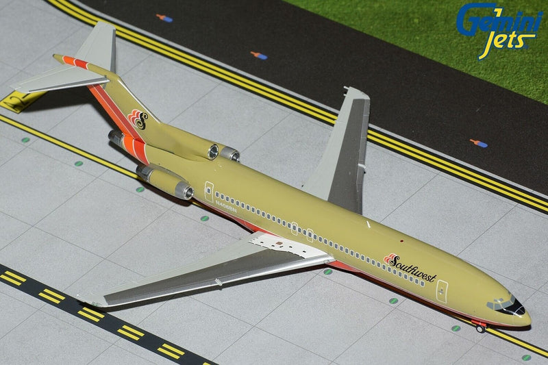 Gemini Jets Southwest Boeing 727-200 Diecast - N406BN - 1/200 - G2SWA1185