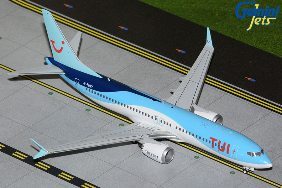 Gemini Jets Tui Boeing 737 Max 8 1/200 Diecast Model Aircraft - G-TUMY - G2TOM1389