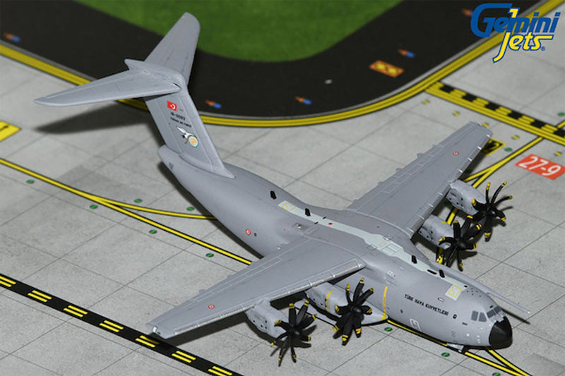 Gemini Jets Turkish Air Force Airbus A400M Atlas '19-0093' Diecast Scale Model - 1/400 - GMTUR139