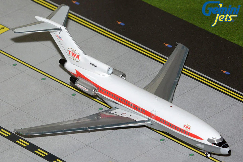 Gemini Jets TWA Boeing 727-100 'Star Stream' Diecast - N851TW - 1/200 - G2TWA946