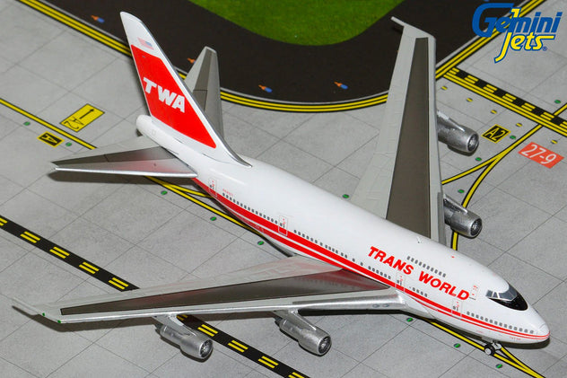 Gemini Jets TWA Boeing 747SP Diecast Model Aircraft 1:200 N58201 G2TWA1159