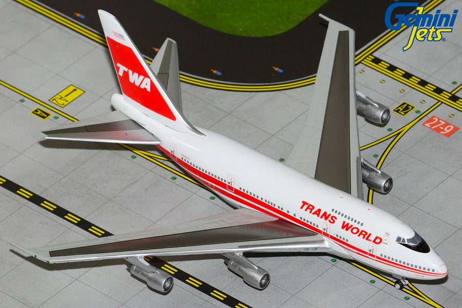 Gemini Jets TWA Boeing 747SP Diecast Model Aircraft 1:200 N58201 G2TWA1159