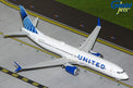 Gemini Jets United Airlines Boeing 737 Max 9 Diecast - N37555 - 1/200 - G2UAL1256
