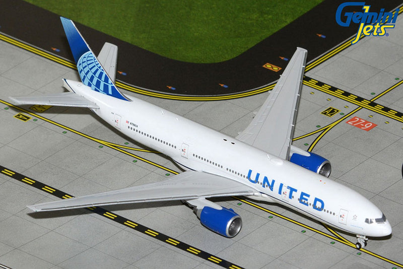 Gemini Jets United Airlines Boeing 777-200ER Diecast - N798UA - 1/400 - GJUAL2230