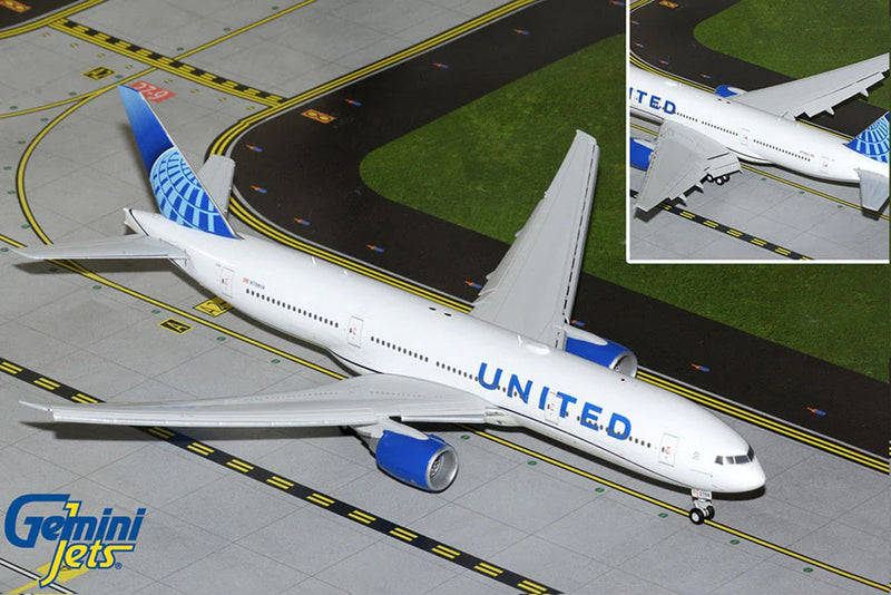 Gemini Jets United Airlines Boeing 777-200ER Flaps Down Diecast - N798UA - 1/200 - G2UAL1260F