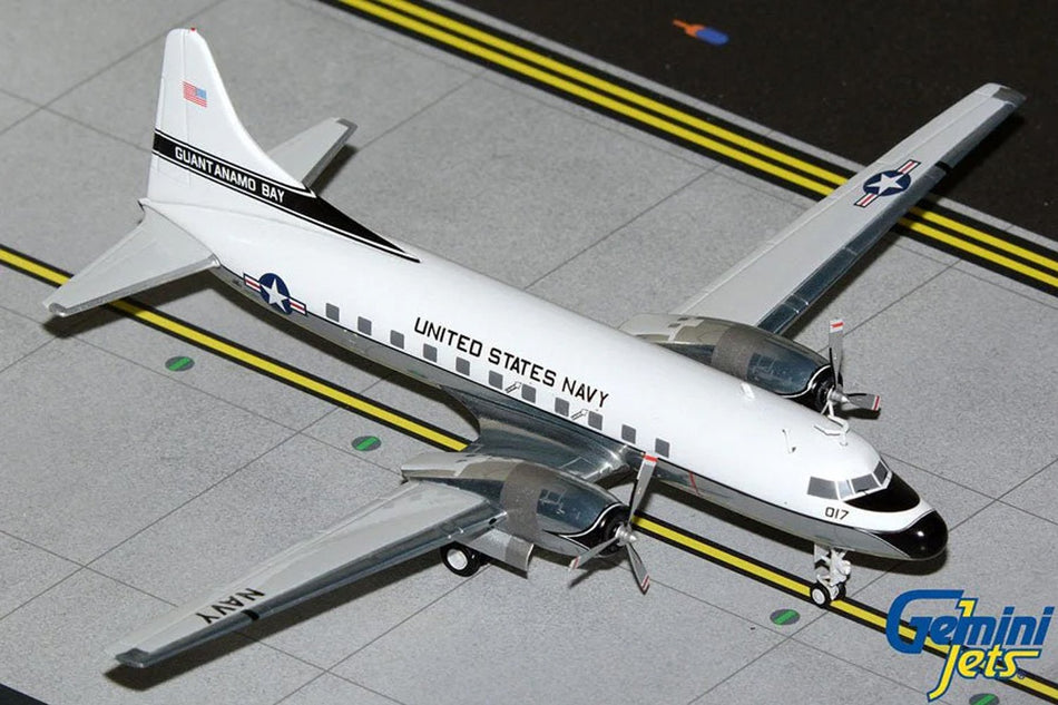 Gemini Jets US Navy Convair C-131F Samaritan Guantanamo Bay Diecast - 141017 - 1/200 - G2USN1137