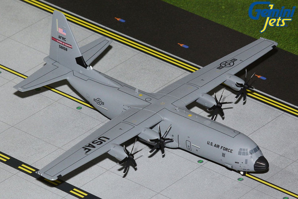 Gemini Jets USAF C-130H Hercules Flying Jennies '05-8158' Diecast Scale Model - 1/200 - G2AFO1473