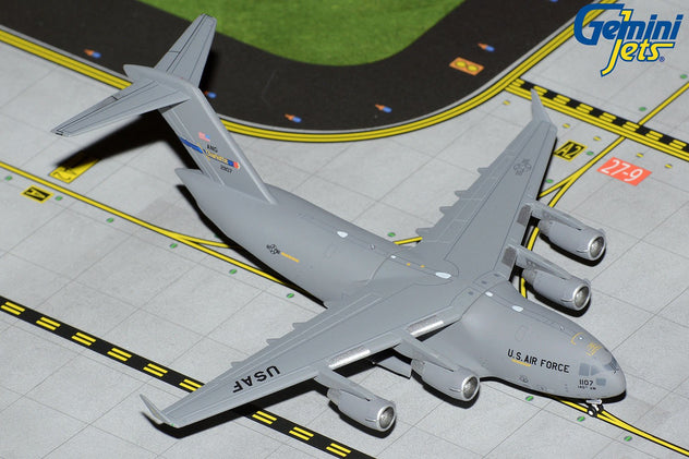Gemini Jets USAF C-17A Globemaster III Charlotte ANG 02-1107 1:400 Diecast Model - GMUSA137