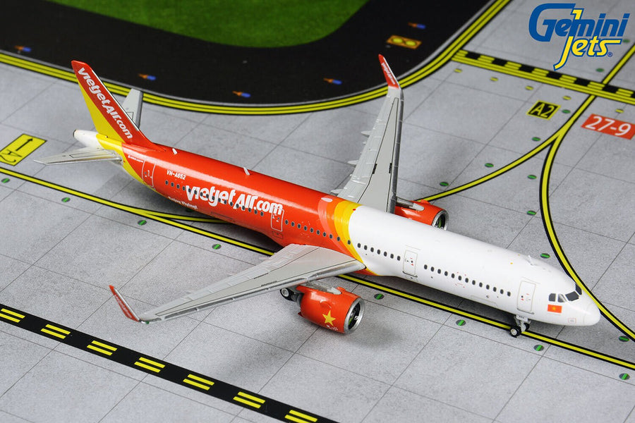 Gemini Jets Vietjet Airbus A321 Neo Diecast Model Aircraft 1:400 - VN-A652 - GJVJC1770