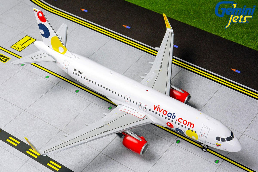 Gemini Jets VIVAAIR Airbus A320-200S 1:200 Diecast Model Aircraft - G2VVC822