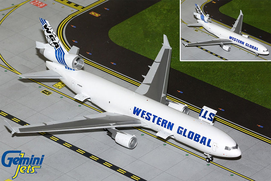 Gemini Jets Western Global Airlines MD-11F Interactive Diecast - N783SN - 1/200 - G2WGN1180