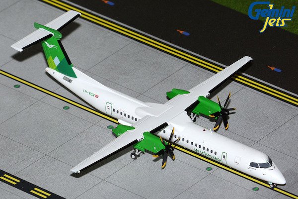 Gemini Jets Wideroe Dash 8 Q400 Diecast - LN-WDM - 1/200 - G2WIF1316