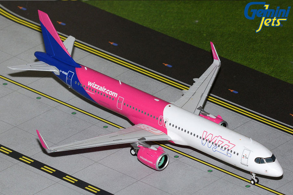 Gemini Jets Wizz Air UK Airbus A321 Neo Diecast - G-WUNB - 1/200 - G2WUK1404