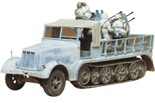Tamiya 35050 German 8ton Halftrack 20mm FlakVierling 1:35 Plastic Model Kit