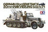 Tamiya 35050 German 8ton Halftrack 20mm FlakVierling 1:35 Plastic Model Kit