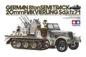 Tamiya 35050 German 8ton Halftrack 20mm FlakVierling 1:35 Plastic Model Kit