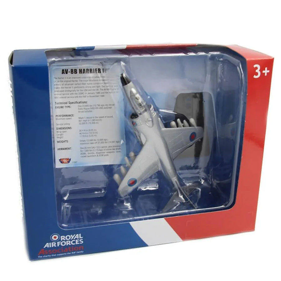 Motormax RAF AV-8B Harrier II 1:100 Scale Diecast Model Aircraft