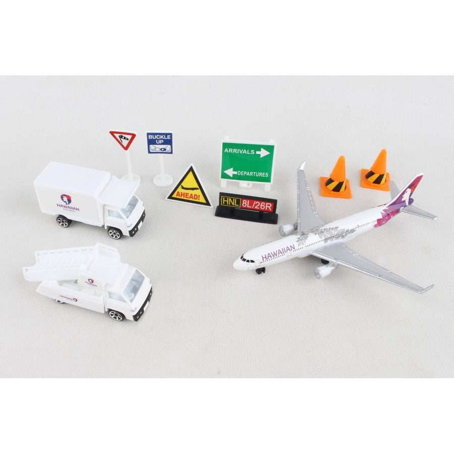 Daron Hawaiian Airlines Boeing 787 Diecast Model Aircraft Airport Playset