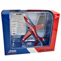 Motormax RAF BAE Hawk Red Arrows 1:100 Diecast Model Aircraft