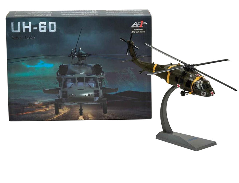 AF1 Models UH-60 Black Hawk 377th Medical Co S.Korea 2017 1/72 Diecast Aircraft - AF1-0099B