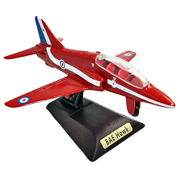 Motormax RAF BAE Hawk Red Arrows 1:100 Diecast Model Aircraft