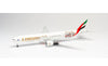 Herpa Emirates Boeing 777-300ER "Hamburger SV" Livery Plastic Model - A6-EPS - 1/200