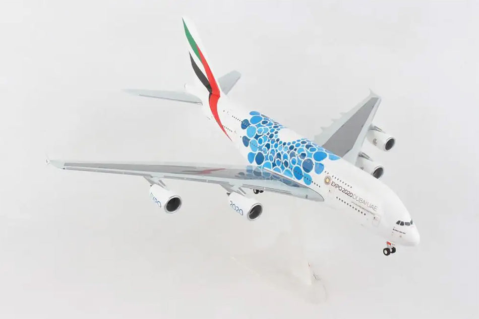 Herpa Emirates Expo 2020 Dubai "Mobility" Airbus A380-800 Plastic Model - A6-EOC - 1/200