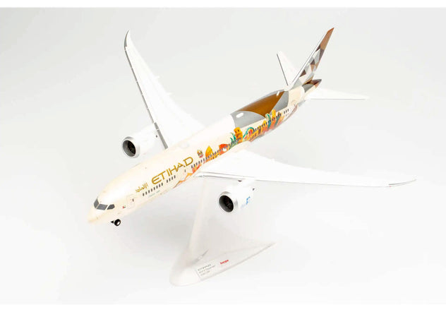 Herpa Wings Boeing 787-9 "Choose Italy" Livery 1:200 Diecast Model Aircraft - A6-BLT