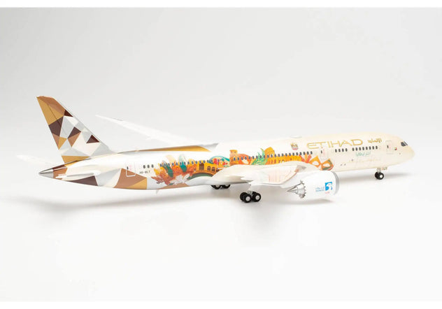 Herpa Wings Boeing 787-9 "Choose Italy" Livery 1:200 Diecast Model Aircraft - A6-BLT