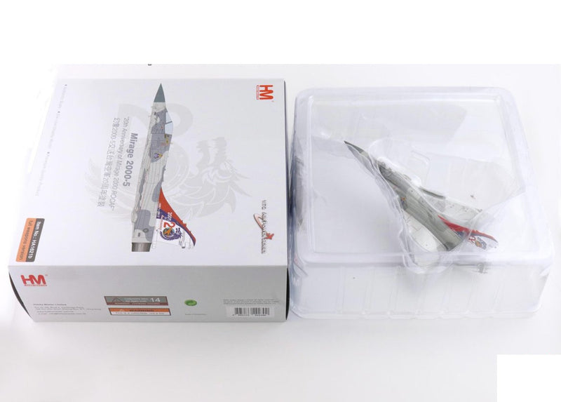 Hobbymaster HA1621B- Mirage 2000-5 “20th Anniversary of Mirage 2000 ROCAF with Weapons Diecast Scale Model - 1/72