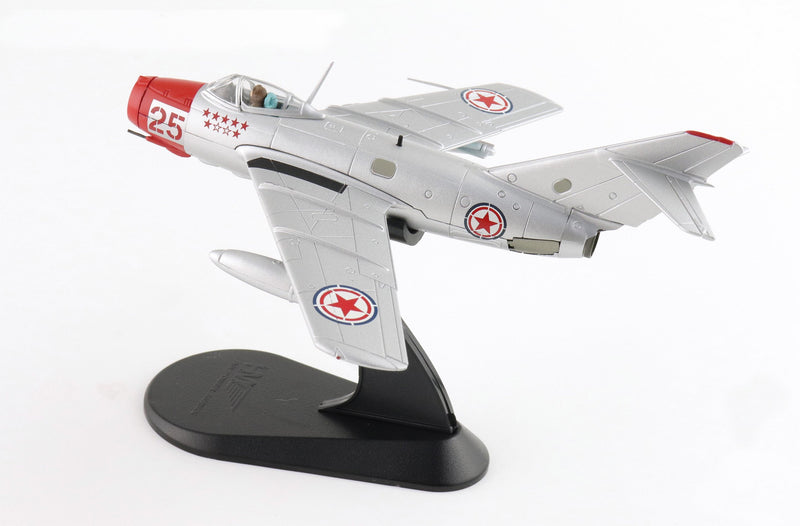 Hobbymaster HA2418B - MiG-15bis No.25, Chinese People’s Volunteers Air Force, North Korea, 1950s (with climbing ladder)Diecast Scale Model - 1/72