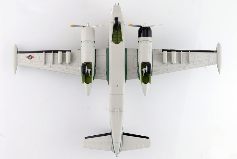 Hobbymaster HA3228 - B-26K Counter Invader 64-17649, Congolese Air Force, Brazzaville, 1965 ( 4 x LAU rocket launchers) Diecast Scale Model - 1/72