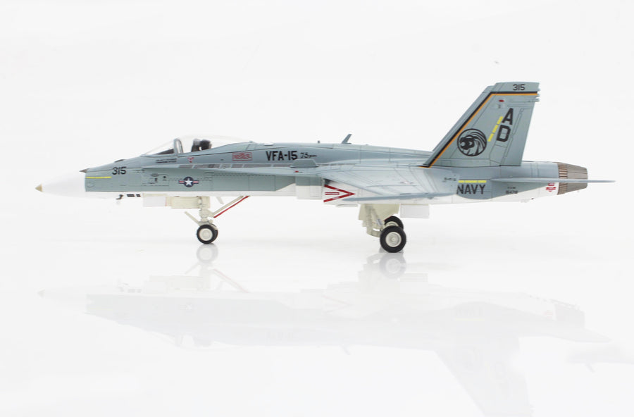 Hobby Master F/A-18C Hornet VFA-15 Retro TAC Demo 1/72 Diecast Model Aircraft HA3590