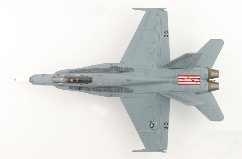 Hobbymaster HA3590 - F/A-18C Hornet “VFA-15 Retro TAC Demo Jet” Diecast Scale Model - 1/72