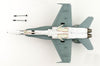 Hobbymaster HA3590 - F/A-18C Hornet “VFA-15 Retro TAC Demo Jet” Diecast Scale Model - 1/72