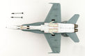 Hobbymaster HA3590 - F/A-18C Hornet “VFA-15 Retro TAC Demo Jet” Diecast Scale Model - 1/72
