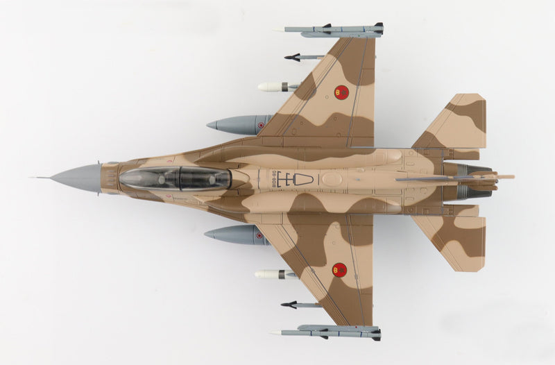 Hobbymaster HA38051 - F-16D “Royal Moroccan AF” 08-8018, RMAF, RAF Fairford, RIAT 2024 Diecast Scale Model  - 1/72