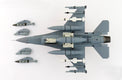 Hobbymaster HA38051 - F-16D “Royal Moroccan AF” 08-8018, RMAF, RAF Fairford, RIAT 2024 Diecast Scale Model  - 1/72
