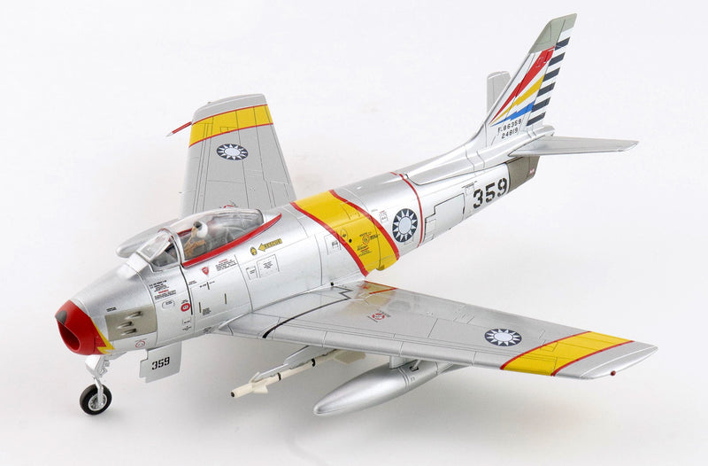 Hobbymaster HA4339 - F-86 Sabre No.359, ROCAF, 24th Sept, 1958 Diecast Scale Model  - 1/72