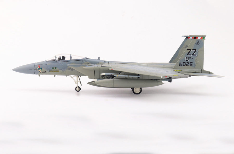 Hobby Master HA4575 F-15C Eagle 84-0025 "Eleanor" 18th FW 1:72 Diecast Model Aircraft