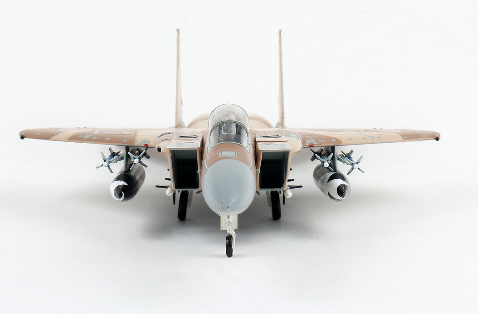 Hobbymaster HA4581 - F-15DJ “Desert Scheme” 12-8076, Aggressor Squadron, JASDF Diecast - 1/72 Scale Model - 1/72