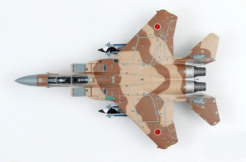 Hobbymaster HA4581 - F-15DJ “Desert Scheme” 12-8076, Aggressor Squadron, JASDF Diecast - 1/72 Scale Model - 1/72